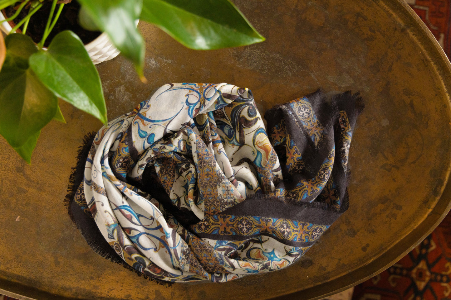 Silva Wool/Silk Scarf