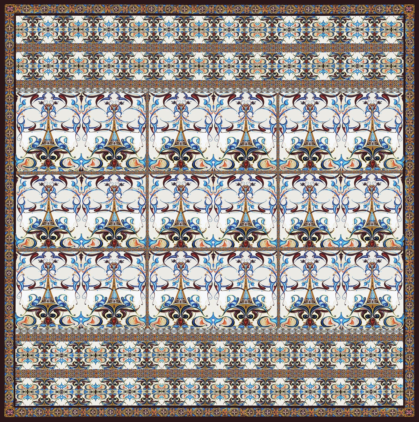 Silva Wool/Silk Scarf