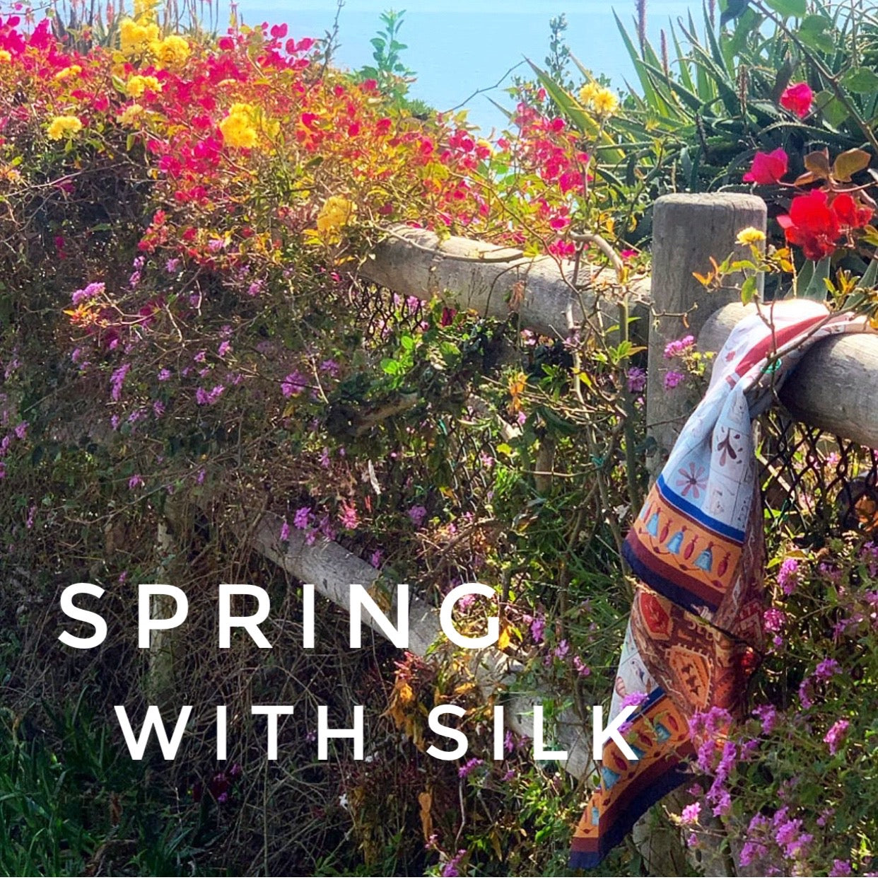Spring with a Silk Scarf!