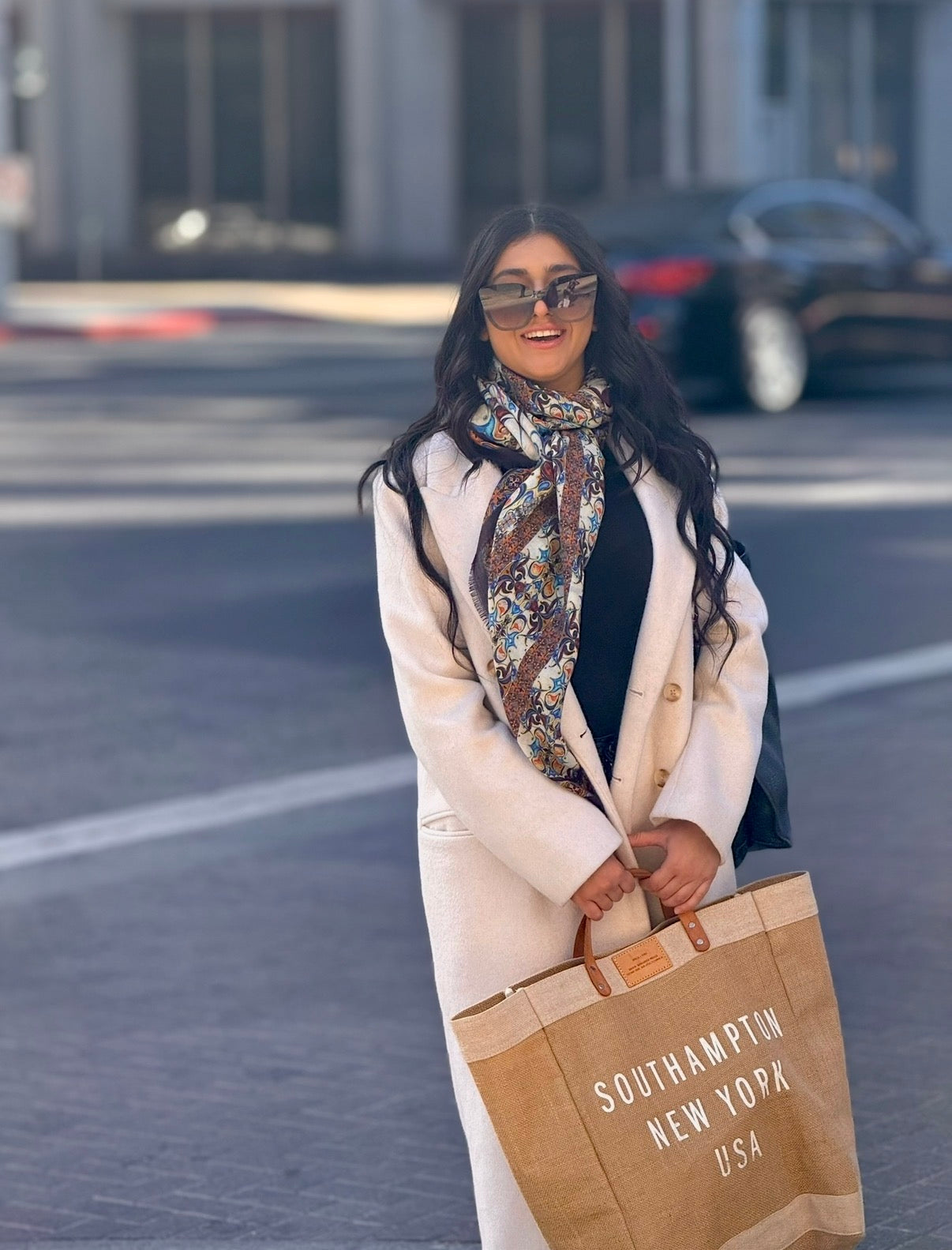 Silva Wool/Silk Shawl