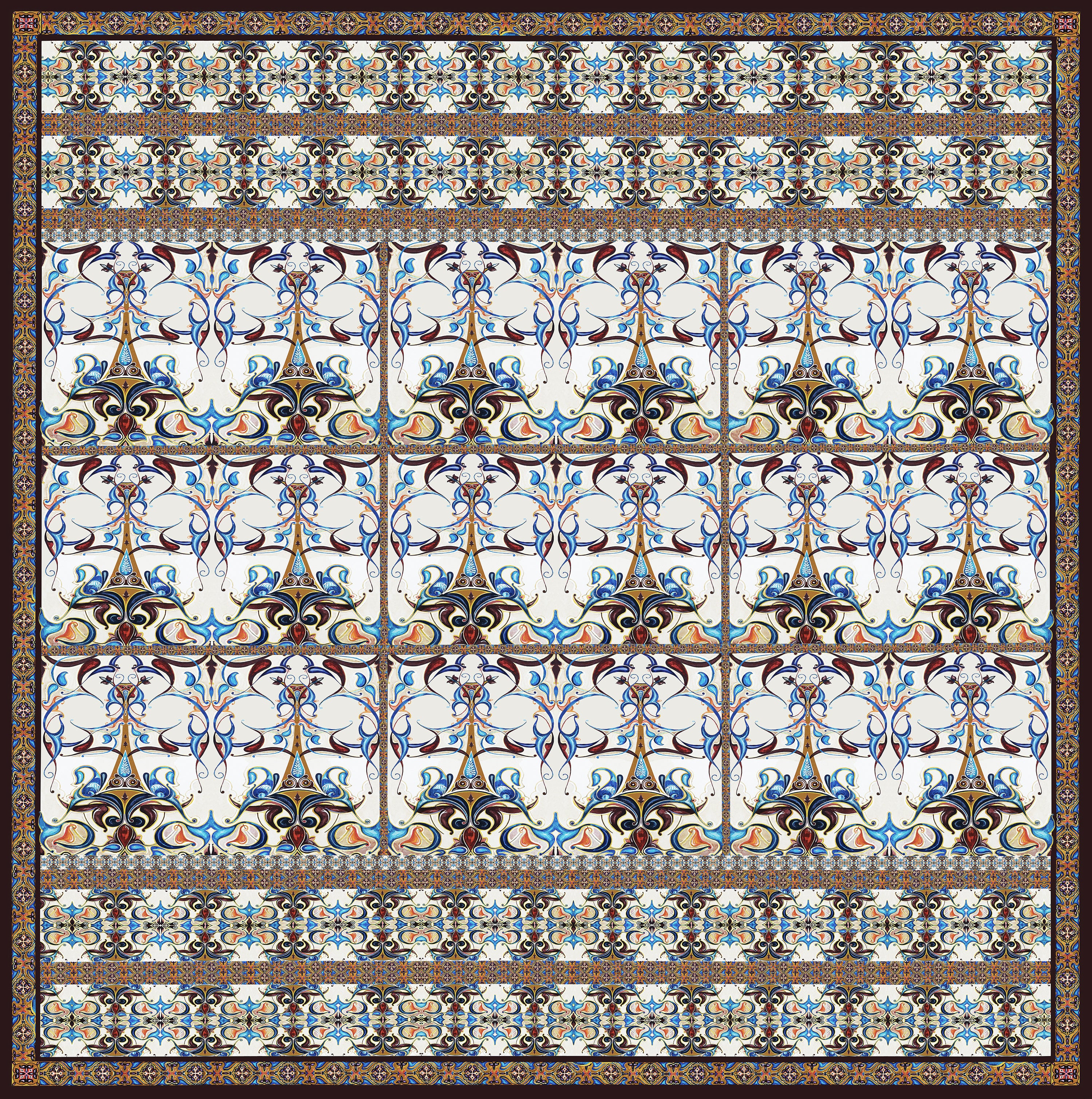 Silva Wool/Silk Scarf